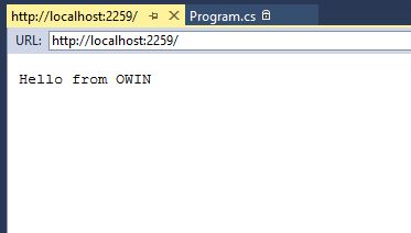 Localhost Running in Visual Studio